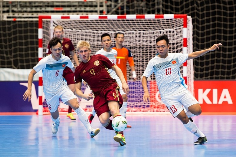 ĐT futsal Việt Nam từng thua Nga 0-7 ở vòng 1/8 World Cup 2016 - Ảnh 1