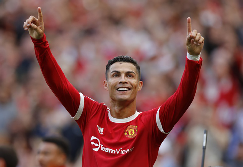 Ronaldo đá 2 trận tại Ngoại hạng Anh đã có số bàn ngang với Di Maria và Sanchez ở MU - Ảnh 1