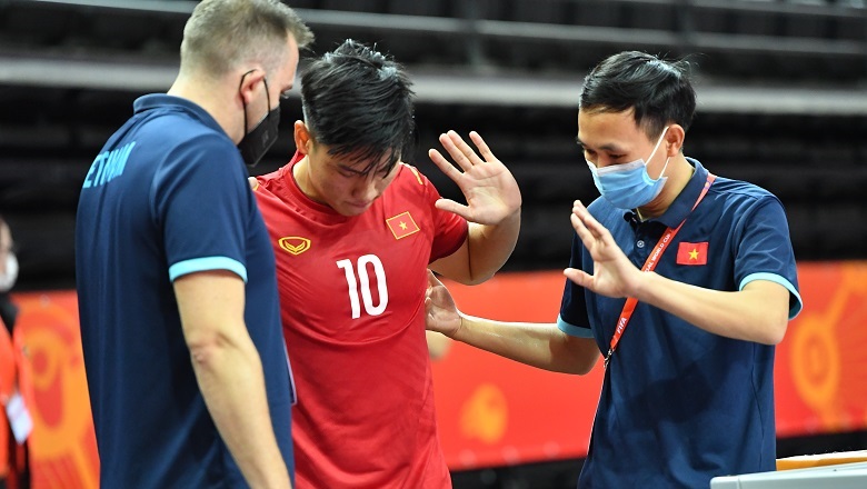 Đắc Huy chấn thương, bỏ ngỏ khả năng đá trận futsal Việt Nam vs Nga - Ảnh 2