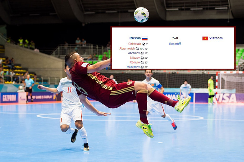 Những cầu thủ Nga nào ghi bàn vào lưới ĐT Việt Nam ở Futsal World Cup 2016? Ai còn thi đấu ở World Cup 2021? - Ảnh 1