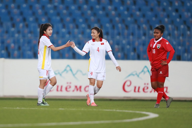 ĐT nữ Việt Nam đè bẹp Maldives 16-0 ở trận ra quân vòng loại Asian Cup 2022 - Ảnh 3