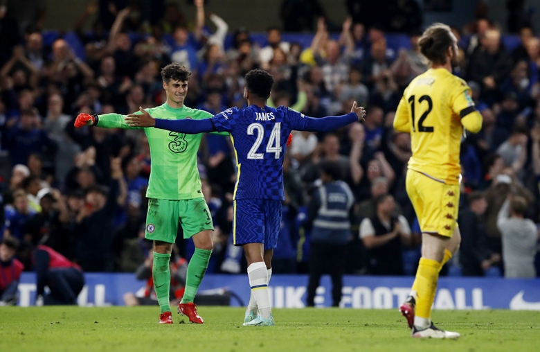 Video highlight Chelsea vs Aston Villa: Werner ghi bàn nhưng không được sút luân lưu - Ảnh 2