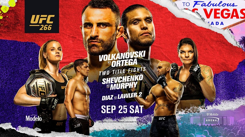 Xem trực tiếp UFC 266: Alexander Volkanovski vs. Brian Ortega - Ảnh 1