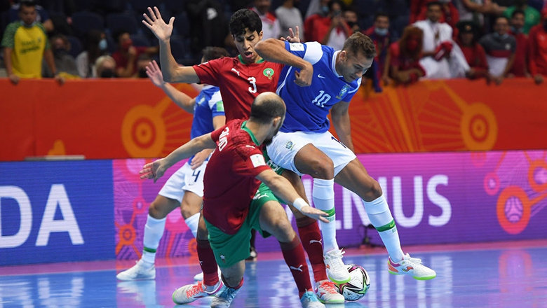 Brazil vào bán kết Futsal World Cup 2021 - Ảnh 1
