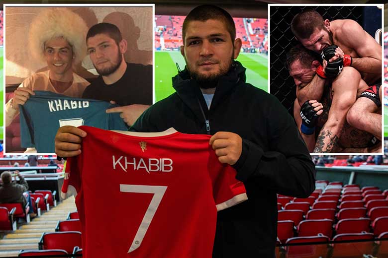 Khabib dọa kẹp cổ với cầu thủ Everton vì áo đấu của Ronaldo - Ảnh 1