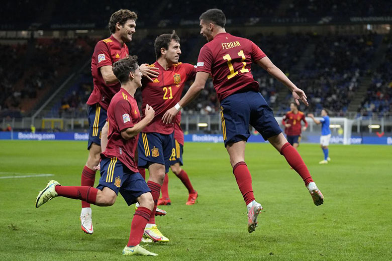 Ferran Torres tỏa sáng, Tây Ban Nha tiến vào chung kết Nation League - Ảnh 2