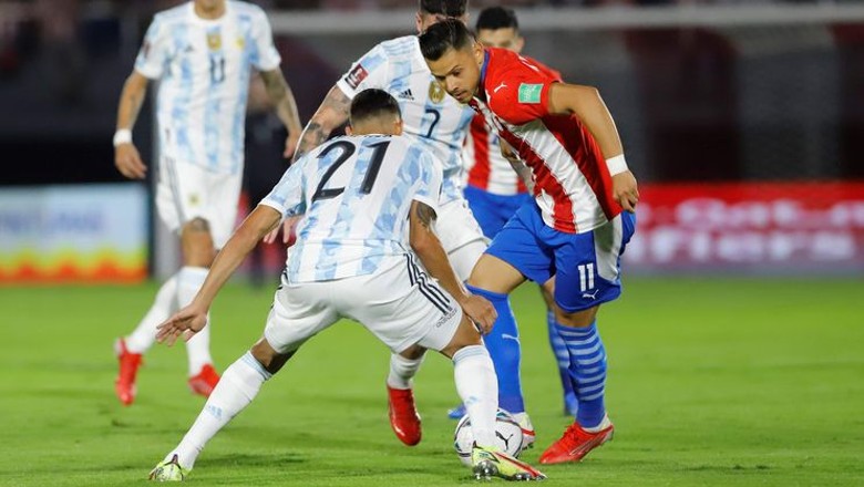 Messi tịt ngòi, Argentina bất lực trước Paraguay - Ảnh 2