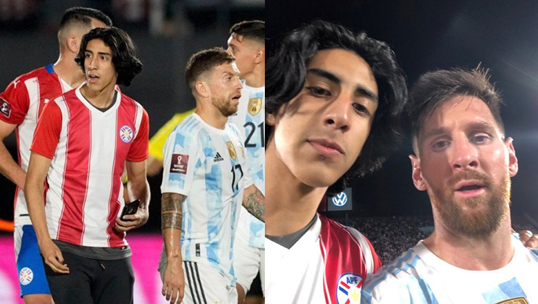 CĐV Paraguay ‘diễn sâu’ để đánh lừa bảo vệ, tiếp cận Messi - Ảnh 1