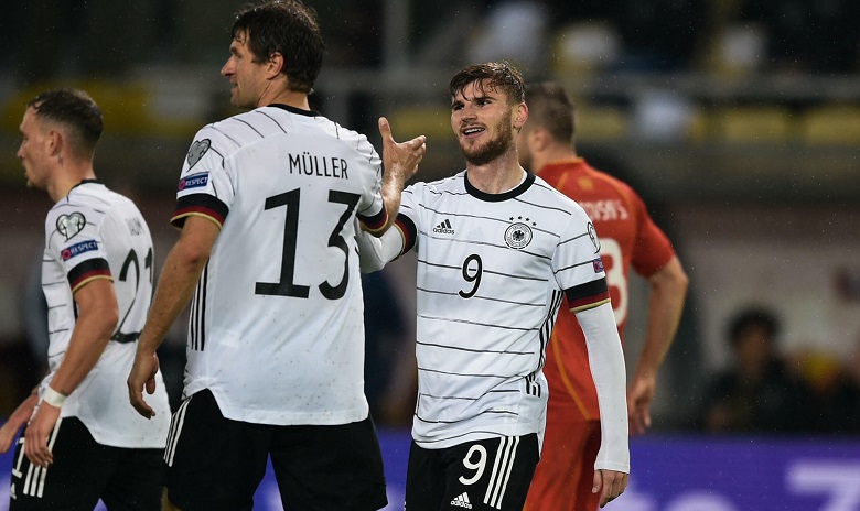 Werner lập cú đúp trước Bắc Macedonia, ĐT Đức chính thức có mặt tại World Cup 2022 - Ảnh 1
