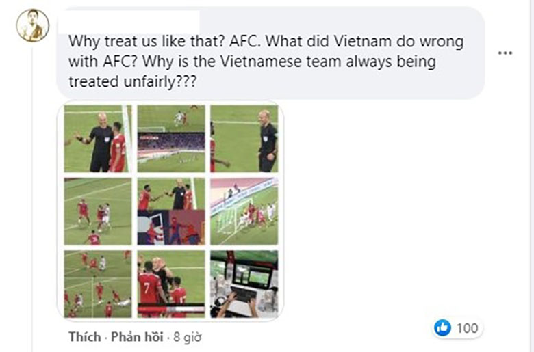 CĐV Việt Nam dậy sóng vì trọng tài 'thân mật' với cầu thủ Oman - Ảnh 2