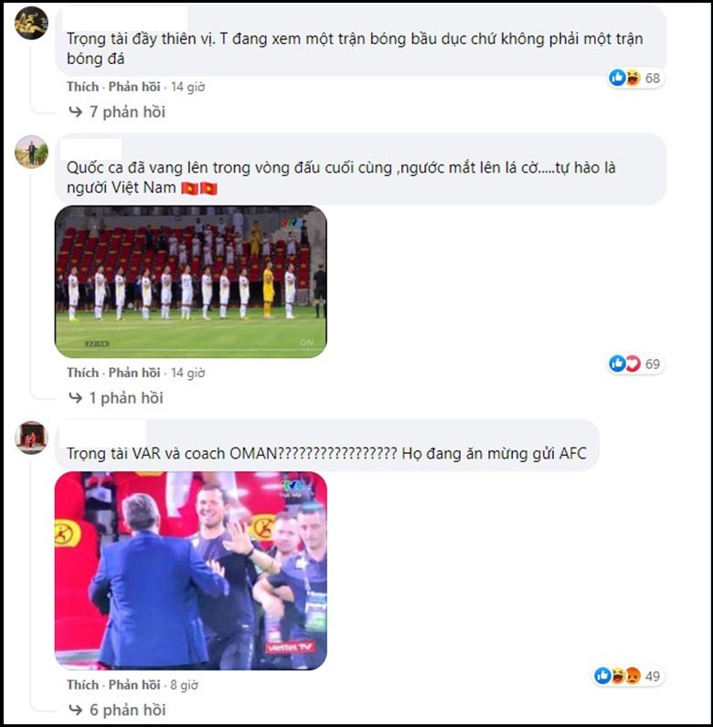 CĐV Việt Nam 'tấn công' fanpage của AFC sau trận thua Oman - Ảnh 11