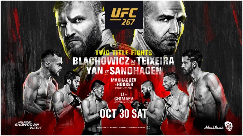 Lịch thi đấu UFC 267: Jan Błachowicz vs. Glover Teixeira - Ảnh 3