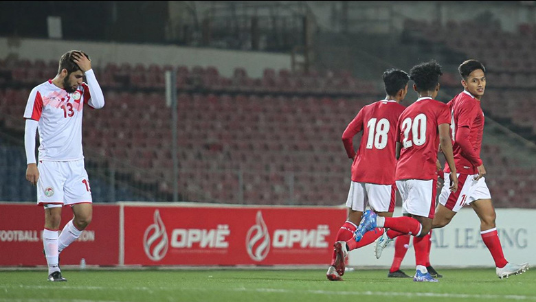 HLV U23 Indonesia chưa hài lòng sau chiến thắng trước U23 Tajikistan - Ảnh 1