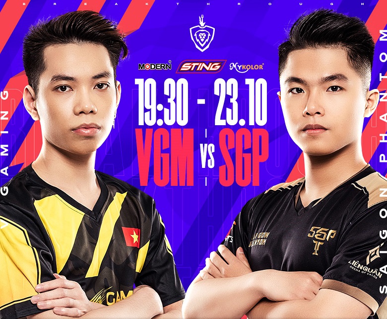 TRỰC TIẾP ĐTDV mùa Đông 2021 ngày 23/10: Saigon Phantom đại chiến V Gaming vì ngôi đầu - Ảnh 1