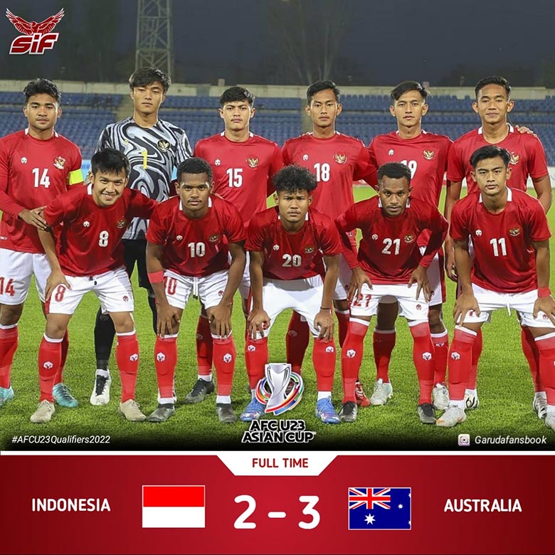 U23 Indonesia bất lợi khi để thua 2-3 trước U23 Australia - Ảnh 1