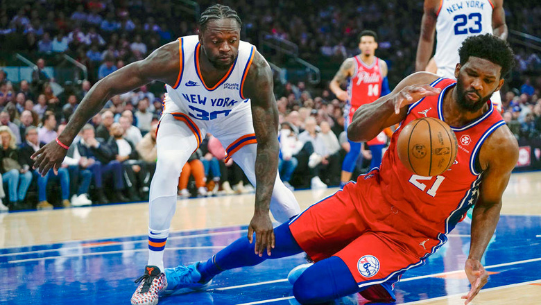 New York Knicks dễ dàng vùi dập Philadelphia 76ers - Ảnh 1