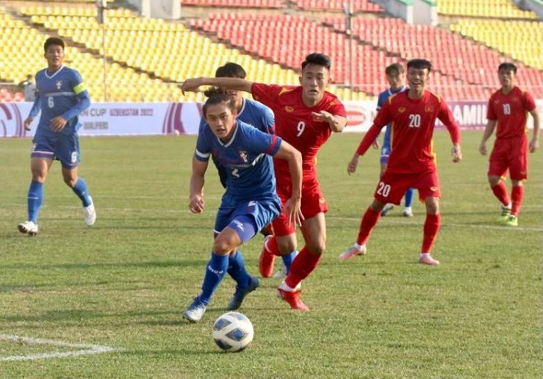 Văn Xuân lập công, U23 Việt Nam thắng nhọc Đài Bắc Trung Hoa ở vòng loại U23 châu Á - Ảnh 2