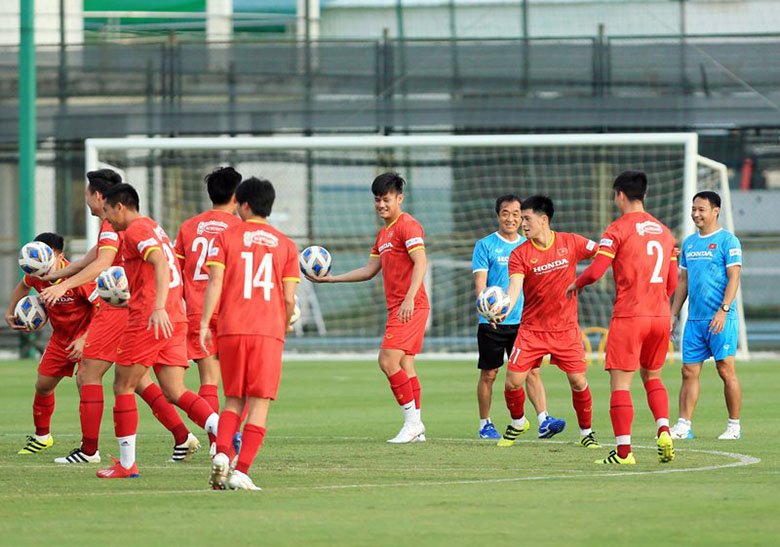 ĐT Việt Nam tập huấn ở Vũng Tàu trước thềm AFF Cup 2021 - Ảnh 1