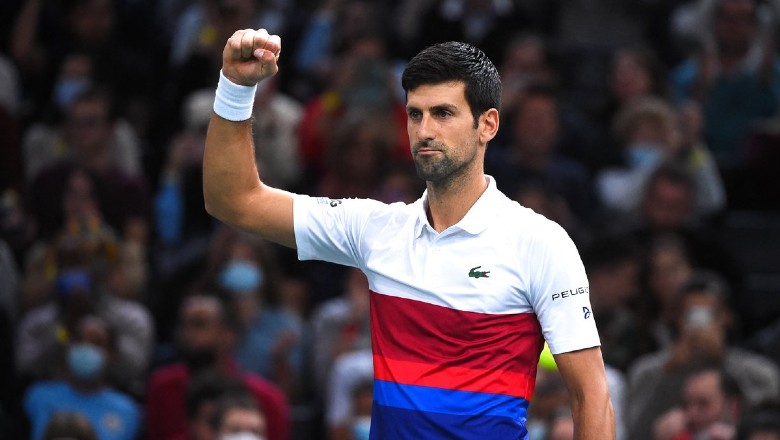 Djokovic thắng nhọc Fucsovics ở trận ra quân đơn nam Paris Masters 2021 - Ảnh 2
