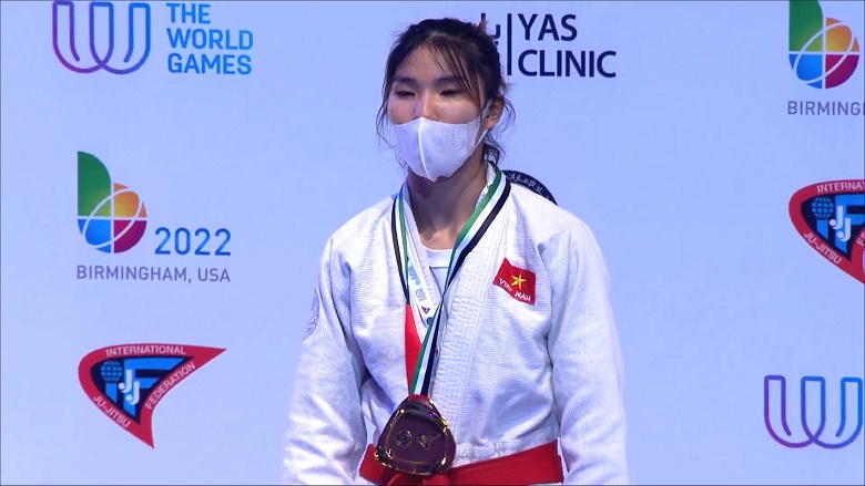 Đội tuyển Jiu Jitsu VN có chiếc HCV Vô địch Thế giới 2021 đầu tiên nhờ Đặng Thị Huyền - Ảnh 3