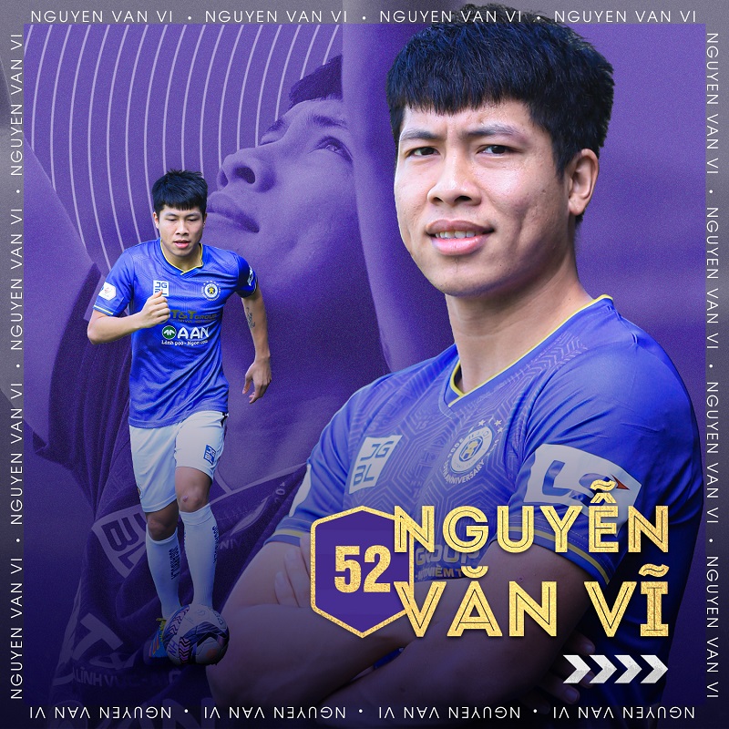 Nguyễn Văn Vĩ ra mắt CLB Hà Nội, cạnh tranh vị trí với Văn Hậu - Ảnh 3