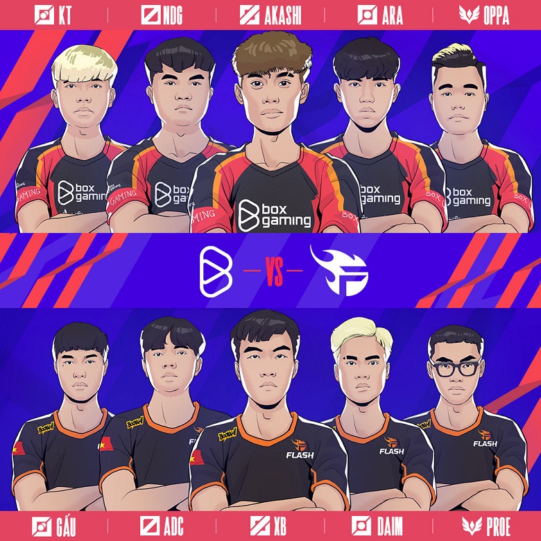 TRỰC TIẾP play-off ĐTDV mùa Đông 2021 ngày 5/11: Box Gaming vs Team Flash - Ảnh 1