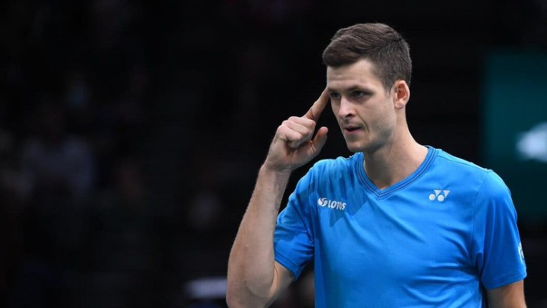 Djokovic lần thứ 7 giành vé vào chung kết Paris Masters sau trận thắng ngược Hurkacz - Ảnh 2