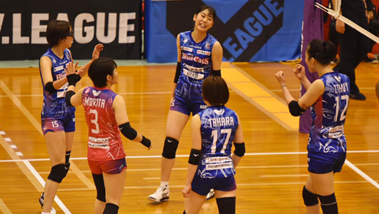 Link xem trực tiếp bóng chuyền nữ Nhật Bản Kurobe AquaFairies vs PFU Blue Cats, 11h00 ngày 6/11 - Ảnh 1