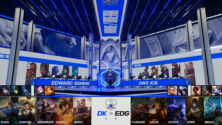 Kết quả DK vs EDG: Thắng nghẹt thở DK, EDG lên ngôi vô địch CKTG 2021 - Ảnh 1