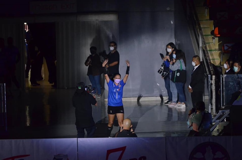 Hình ảnh xúc động trận cầu chia tay 7 VĐV huyền thoại bóng chuyền nữ Thái Lan - Ảnh 5