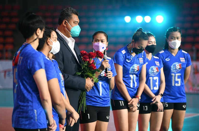 Hình ảnh xúc động trận cầu chia tay 7 VĐV huyền thoại bóng chuyền nữ Thái Lan - Ảnh 20