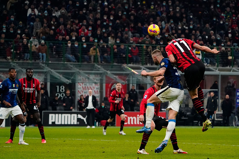 Ibrahimovic im tiếng, Milan và Inter chia điểm ở trận derby - Ảnh 1