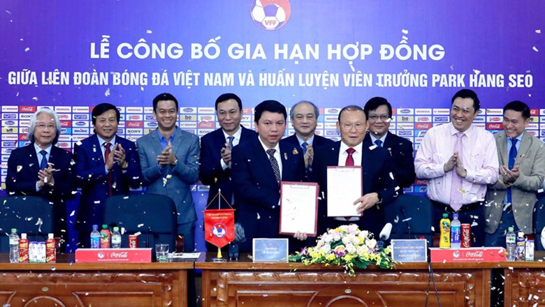 HLV Park Hang Seo gia hạn với LĐBĐ Việt Nam - Ảnh 1