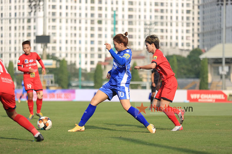 Thắng tối thiểu Than KSVN, Hà Nội Watabe mở màn giải nữ VĐQG 2021 đầy thuận lợi - Ảnh 4