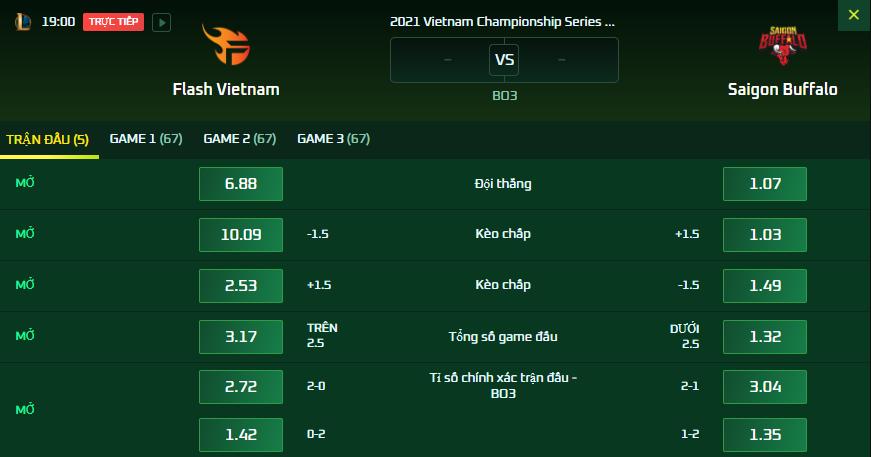 Dự đoán, soi kèo VCS mùa Đông 2021: FL vs SGB - Ảnh 2