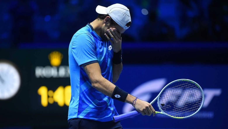 Berrettini rút khỏi ATP Finals vì chấn thương, Sinner thế chỗ - Ảnh 1