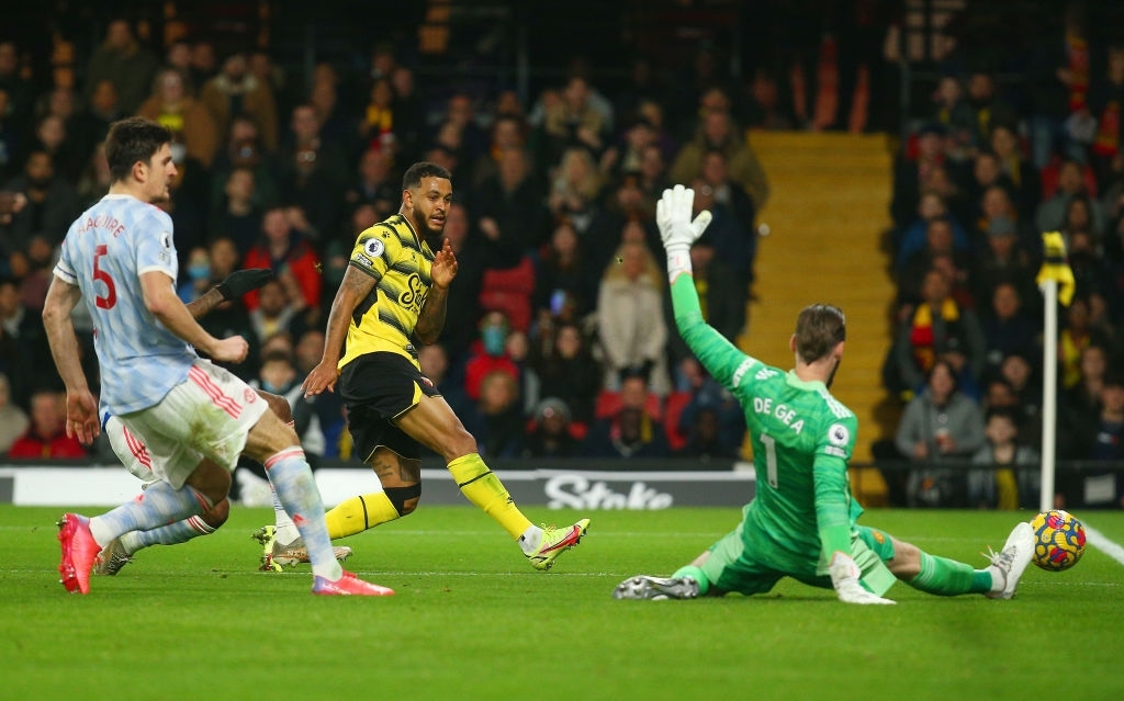 Maguire nhận thẻ đỏ, MU thảm bại 1-4 trước Watford - Ảnh 1