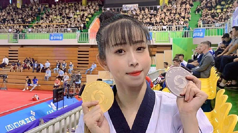 Ngọc nữ Taekwondo Châu Tuyết Vân tự hào nhận Huân chương Lao động hạng ba - Ảnh 2