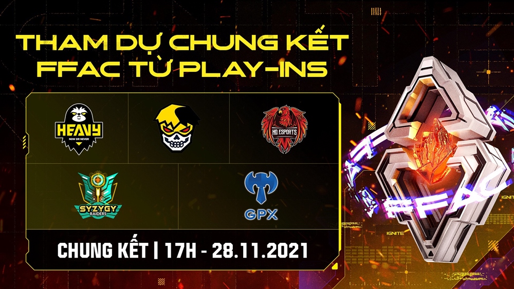 BTS, HEAVY, HQ Esports đại diện Việt Nam tham dự chung kết FFAC 2021 - Ảnh 1