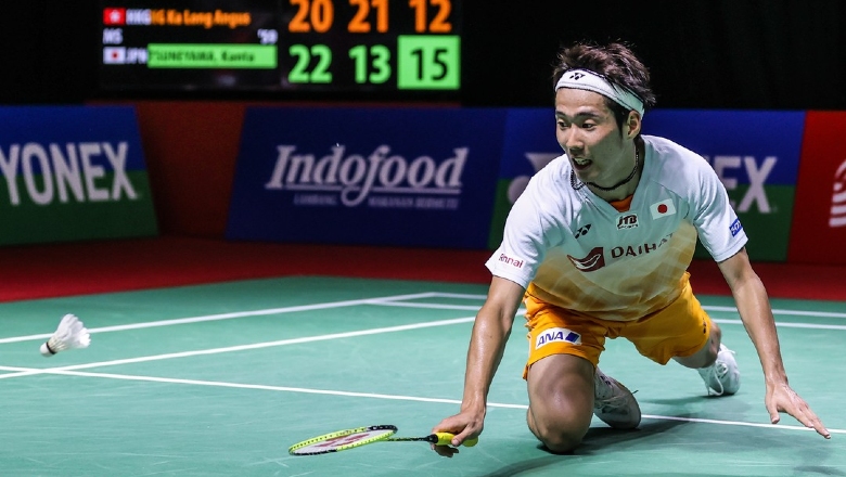 Kết quả cầu lông hôm nay 23/11 - Vòng 1 Indonesia Mở rộng: Momota thắng nhọc, Lee Zii Jia dừng bước - Ảnh 2