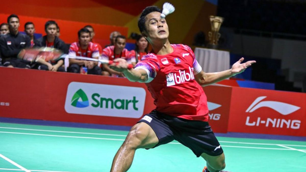 Kết quả cầu lông hôm nay 24/11 - Vòng 1 Indonesia Mở rộng: Ginting thua tay vợt 19 tuổi - Ảnh 1