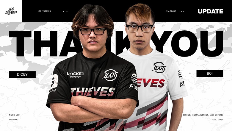 VALORANT: Dicey, b0i rời 100 Thieves - Ảnh 1