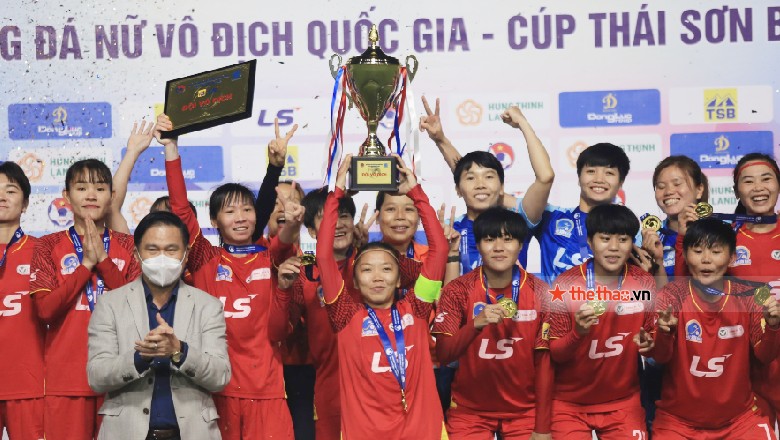 TPHCM bảo vệ thành công ngôi vô địch bóng đá nữ VĐQG 2021 - Ảnh 6