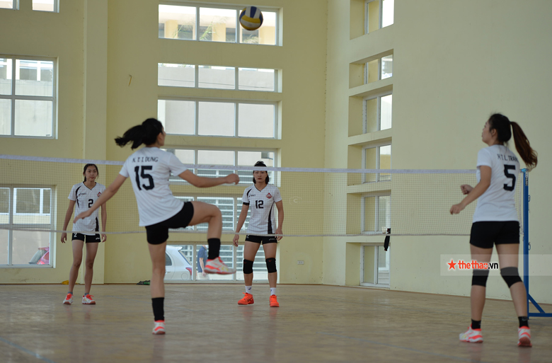Màn thi triển đặc sản chơi bóng chuyền bằng chân của các cô gái Nghệ An  - Ảnh 6