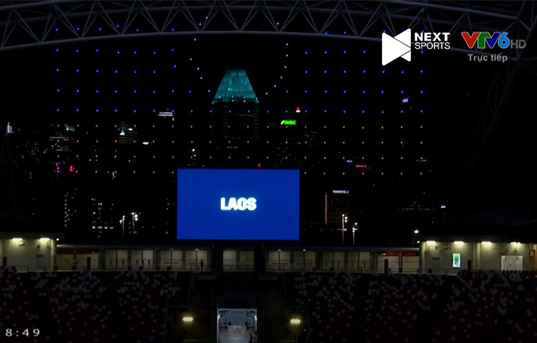 Lễ khai mạc AFF Cup 2021: 300 drone hóa quốc kỳ từng đội đầy biến ảo - Ảnh 6
