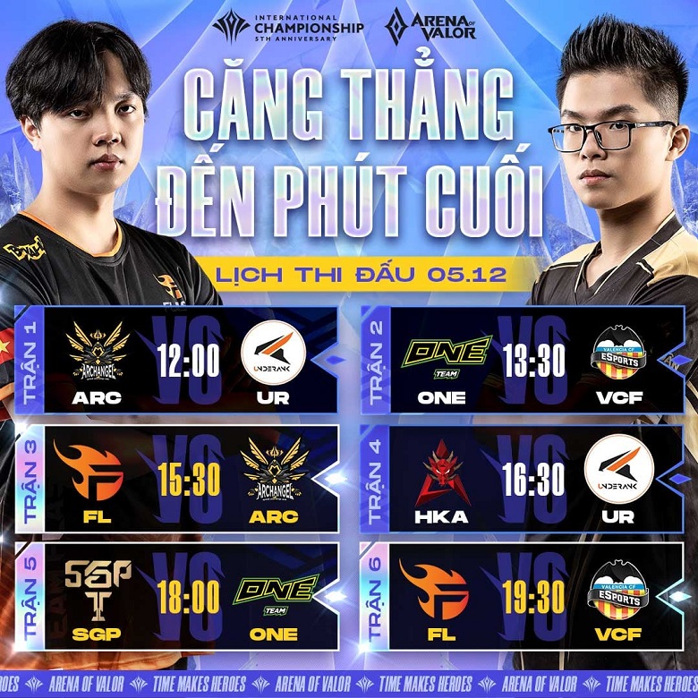 TRỰC TIẾP AIC 2021 ngày 5/12: Saigon Phantom tự quyết ngôi đầu, Team Flash gặp khó - Ảnh 1