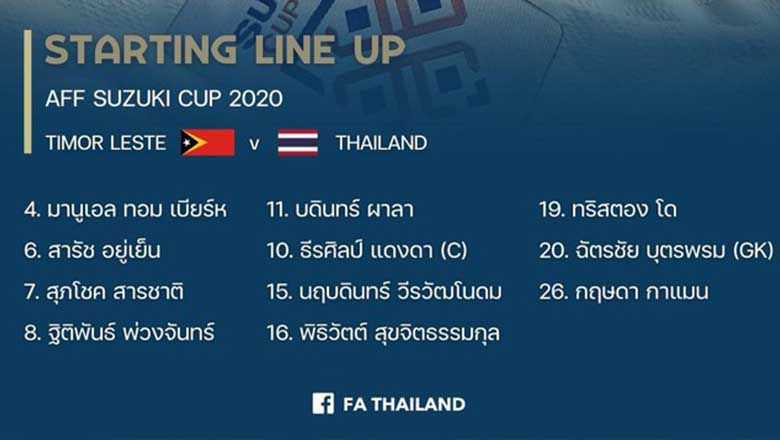 Vắng Chanathip, Thái Lan tung lão tướng 33 tuổi đấu Timor Leste ở trận ra quân AFF Cup 2021 - Ảnh 2