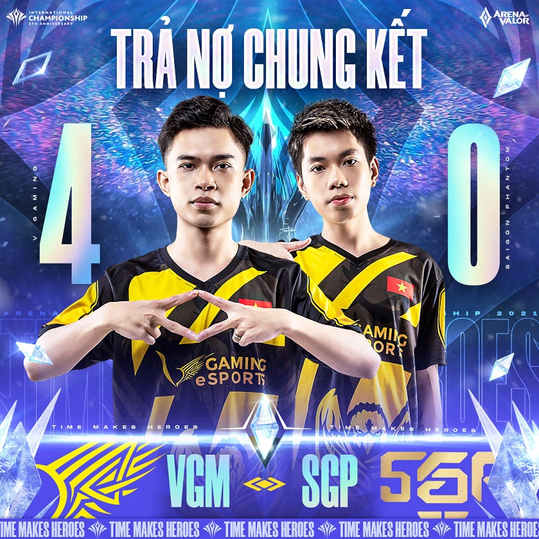 AIC 2021: V Gaming hủy diệt Saigon Phantom với tỉ số 4-0, tiến vào bán kết nhánh thắng - Ảnh 2