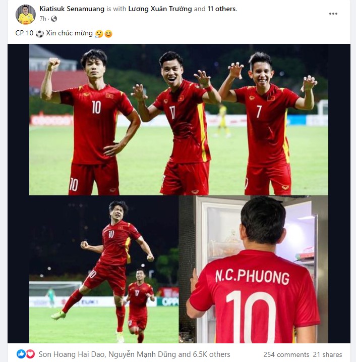 HLV Kiatisuk bỏ qua Thái Lan, ủng hộ ĐT Việt Nam tại AFF Cup 2021 - Ảnh 1