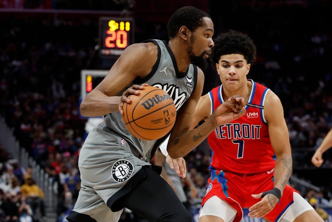 Kết quả bóng rổ NBA ngày 13/12: Pistons vs Nets - Durant phá kỷ lục - Ảnh 2